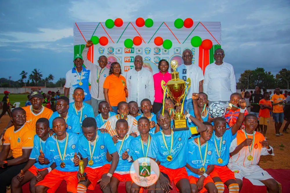 Tournoi Children of Africa 2025 : FC Jeunesse sacré champion d’Abengourou