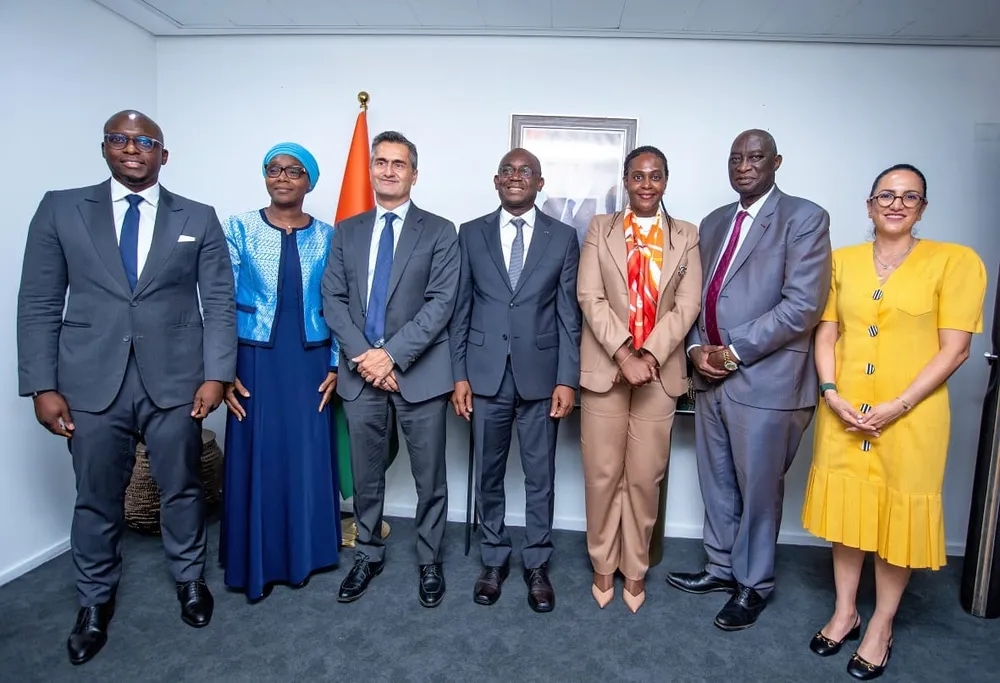 Djibril Ouattara reçoit une délégation de Visa