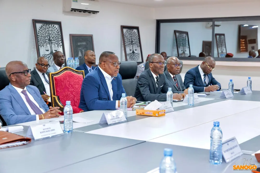 Foncier en Côte d’Ivoire : concertation entre Moussa Sanogo et le Conseil d’État