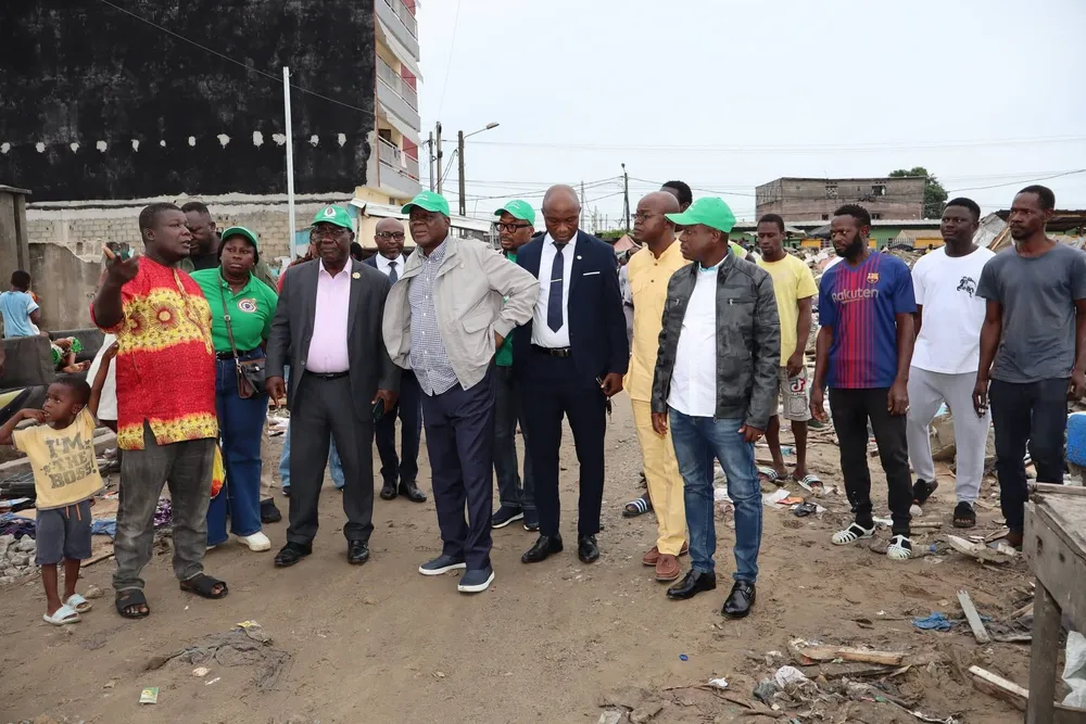 Déguerpissements à Abidjan : les députés du PDCI sur le terrain