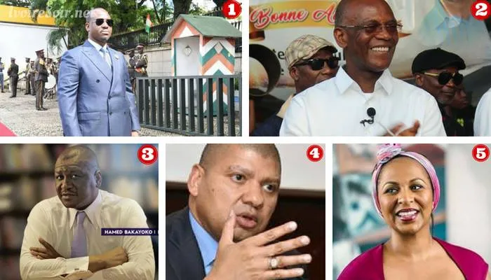 Côte d’Ivoire : Voici le top 5 des politiques les plus populaires sur les réseaux sociaux image de l'article