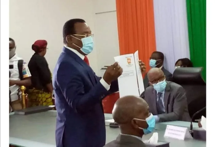 Présidentielle ivoirienne 2020 : Affi N’Guessan, candidat du FPI a déposé son dossier à la CEI image de l'article