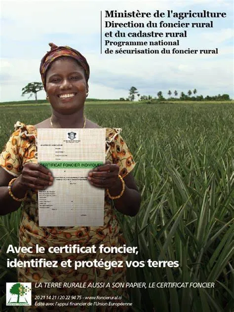 Foncier Rural Côte d’Ivoire : Près de 37 000 certificats délivrés en 2023 image de l'article