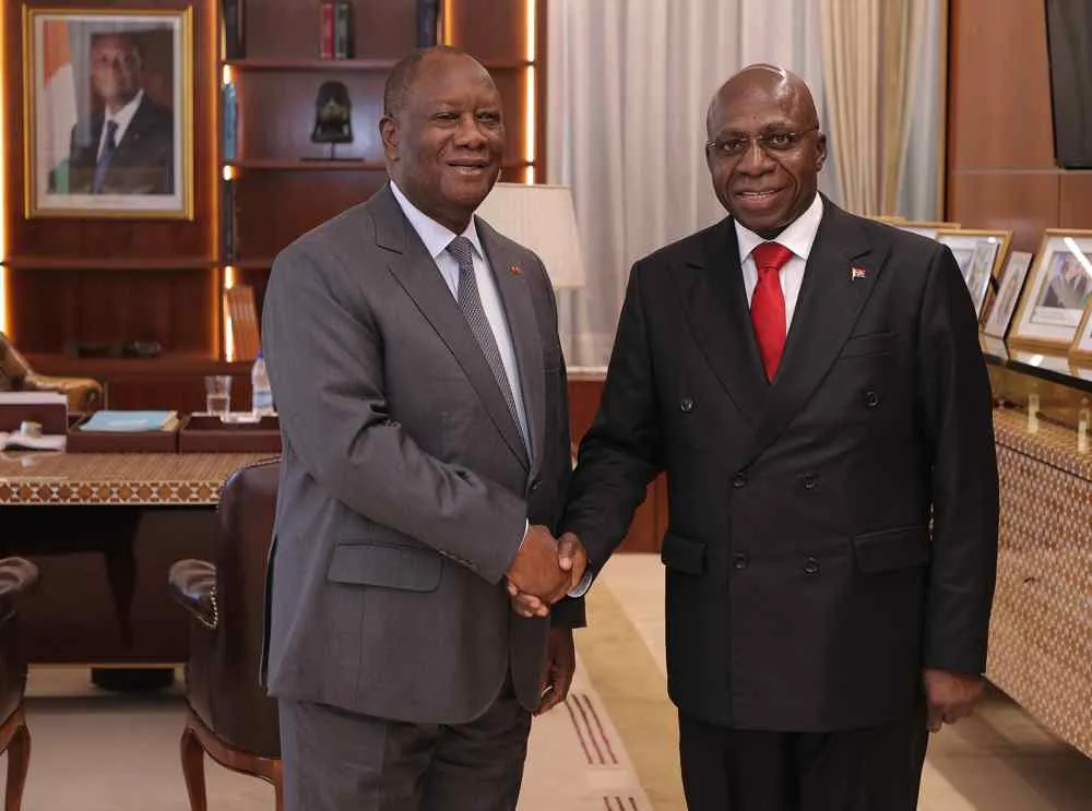 Coopération Côte d’Ivoire – Angola: le Ministre angolais des Relations Extérieures chez le président Ouattara image de l'article