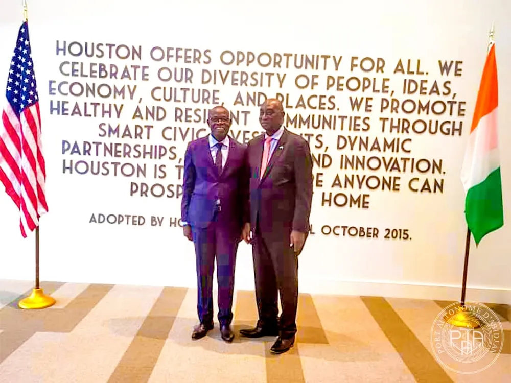 Prospection économique: le Port Autonome d’Abidjan à Houston, aux États-Unis image de l'article