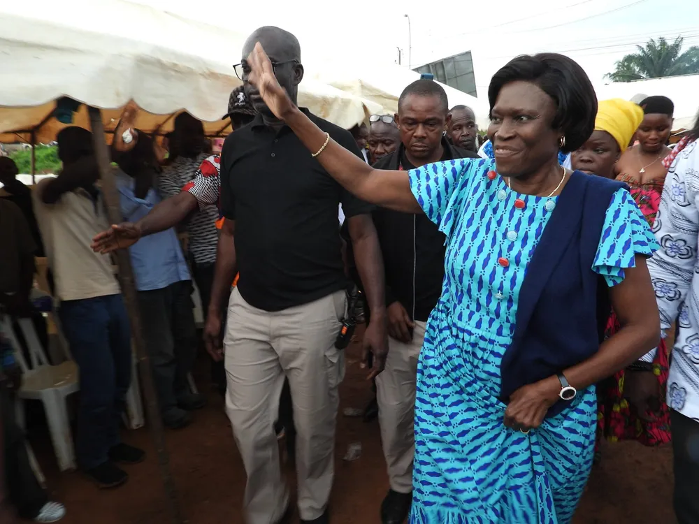 Simone demande la réinscription de Gbagbo de la liste électorale image de l'article