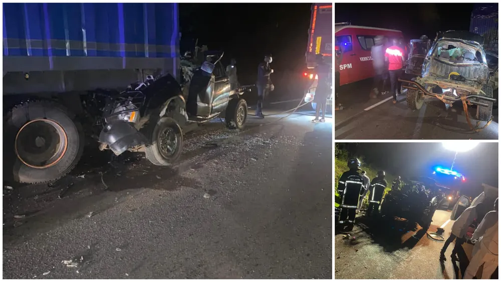 Grave accident sur la route de Katiola : collision camion – voiture légère, 4 morts image de l'article