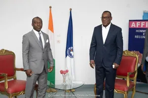 Christian Adjelou - Affi N'Guessan : le CNDH entame des consultations avec les partis politiques