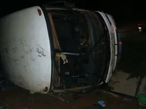 Accident à Ferké : un car pour le Mali se renverse à Naniévogo, 88 victimes dont 10 graves