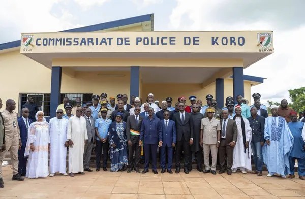 Le premier commissariat de police de Koro inauguré