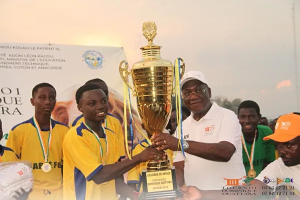 Tournoi Children of Africa à Niablé : Niablé FC remporte le trophée Dominique Ouattara