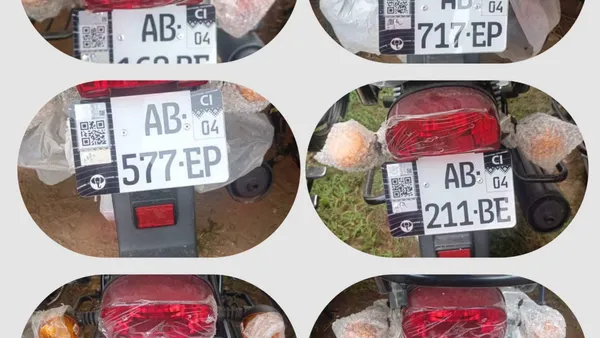 Bouaké : les nouvelles plaques d'immatriculation moto disponibles