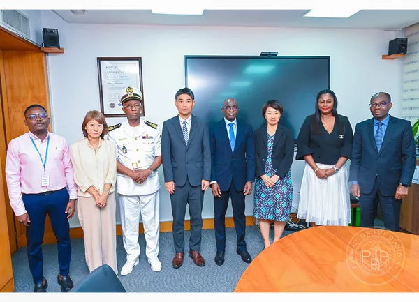 Terminal céréalier du Port Autonome d'Abidjan : la JICA fait le bilan avec Kassoum Traoré