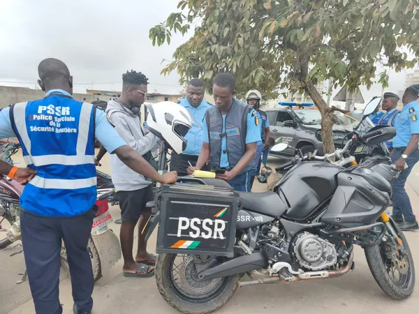 Tolérance zéro pour les motos et tricycles indisciplinés à Abidjan