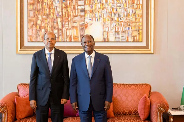 Sahel, ZLECAf, ECO : ce que Ouattara a évoqué avec le patron de l'UA