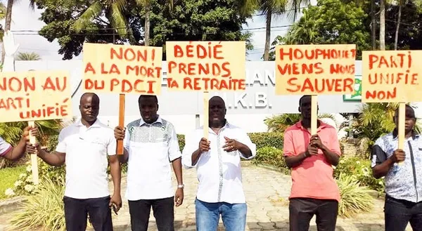 Les esprits se chauffent au siège du PDCI, ce mardi 17 avril 2018