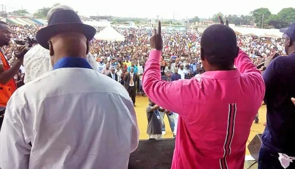 Pascal Affi N'Guessan à la fête de la liberté Yopougon Ficgayo 2018