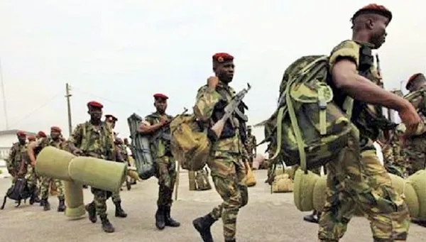 Départ à la retraite de militaires ivoiriens