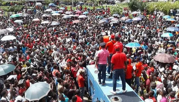Meeting de la Fesci ce mardi 26 juin 2018 à l'université Félix Houphouët-Boigny de Cocody