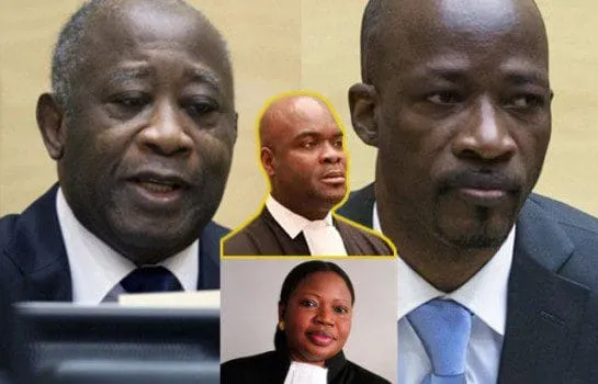 Laurent Gbagbo et Blé Goudé