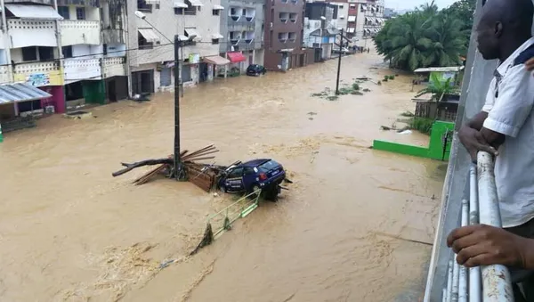 plusieurs voies sont impraticables à Abidjan