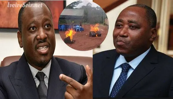 La rivalité politique entre Guillaume Soro et Amadou Gon Coulibaly a causé la mort d'une personne ce samedi 7 juillet 2018, à