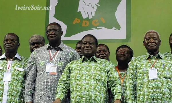 Henri Konan Bédié, Maurice Kakou Guikahué et la direction du PDCI