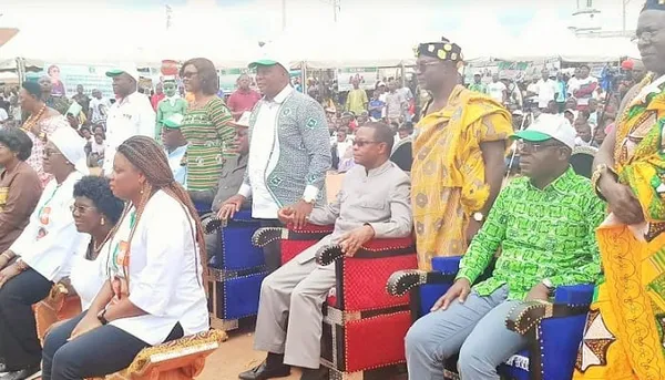 Kobenan Kouassi Adjoumani, le samedi 28 juillet 2018 à Bondoukou