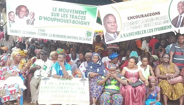 A Bondoukou, la pesée a donné « 18 000 personnes » au meeting d’Adjoumani