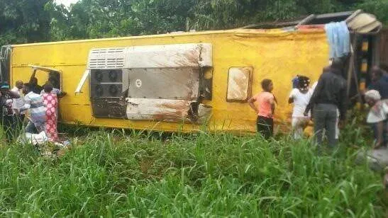 Côte d’Ivoire: Accident d’un car de transport à Madinani