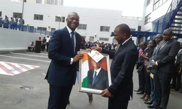 Sidi Touré et Jean Claude Kouassi