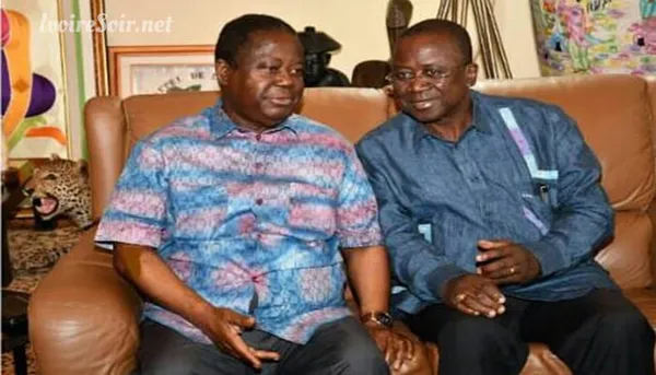 jeannot Ahoussou-Kouadio et henri Konan Bédié