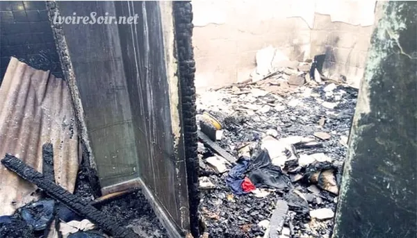 Bouaké Tollakouadiokro : Comment 7 membres de la famille Koné ont péri dans un incendie