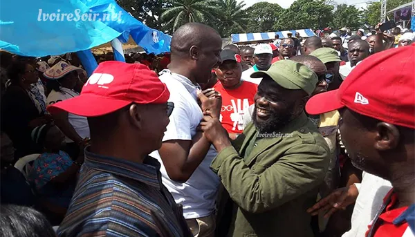 Justin Koua, secrétaire national de la JFPI, proche d'Aboudramane Sangaré