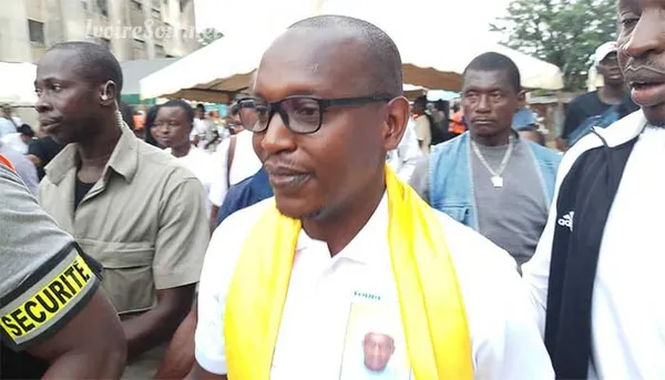 Souleymane Touré à la Cité du Port à Treichville le 29 septembre 2018