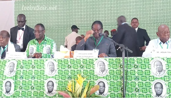 Bédié depuis Daoukro : « Le PDCI refuse de s’enfermer dans ce juridisme abscons que l’on veut lui imposer »