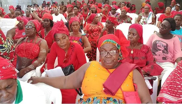 Manifestation des femmes à Bassam