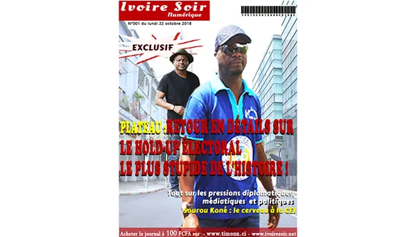 Ivoire Soir Numérique n°001 du lundi 22 octobre 2018