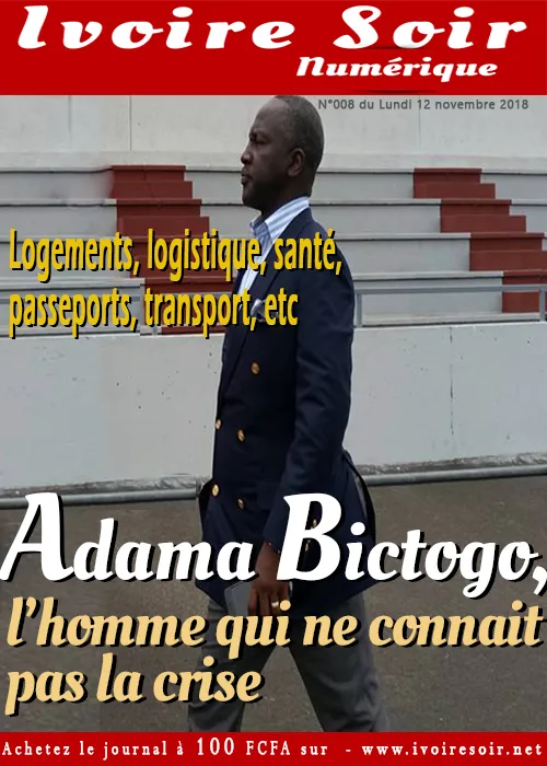Ivoire Soir Numérique du lundi 12 novembre 2018