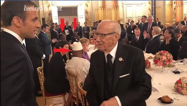 Exclusif / Fake des pro-Ouattara : Le Président ivoirien n’était pas seul à la table de Macron