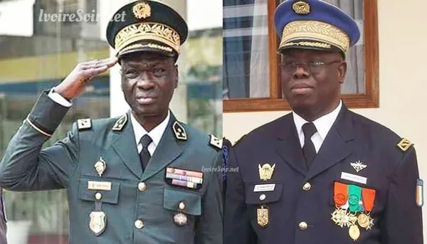 Armée et gendarmerie : Les Généraux Sékou Touré et Nicolas Kouakou s’en vont, voici leurs remplaçants