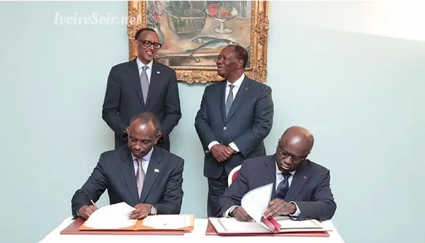 Coopération Côte d’Ivoire-Rwanda : Vers la suppression du  visa entre les deux pays