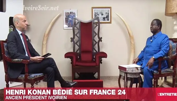 Présidentielle 2020, Bédié candidat ? La phrase qui le trahit sur France 24