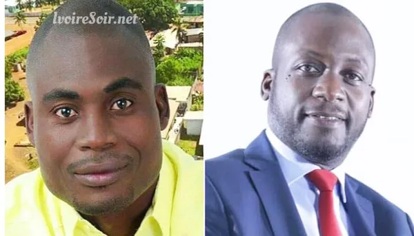 Fulbert Beugrefoh et Jacques Ehouo