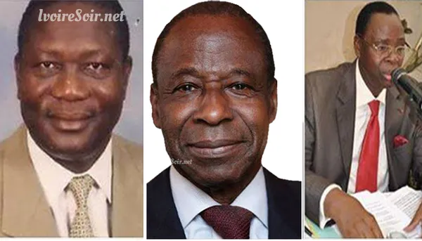 Lazare Yeboué, Essy Amara et Me Kosougro