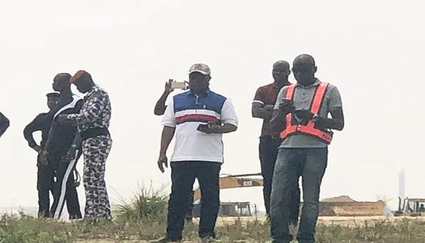 Le site litigieux appartenant à SCI GERO et exproprié par le Port d'Abidjan