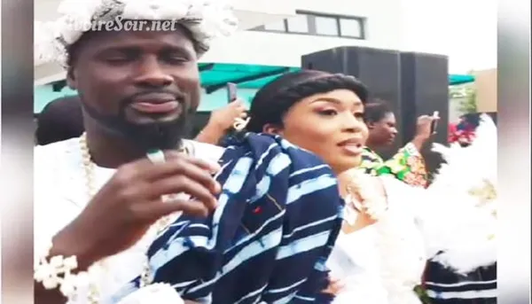 Emmanuel Eboué : 10 images inédites du mariage avec son ex-petite amie des temps de galère