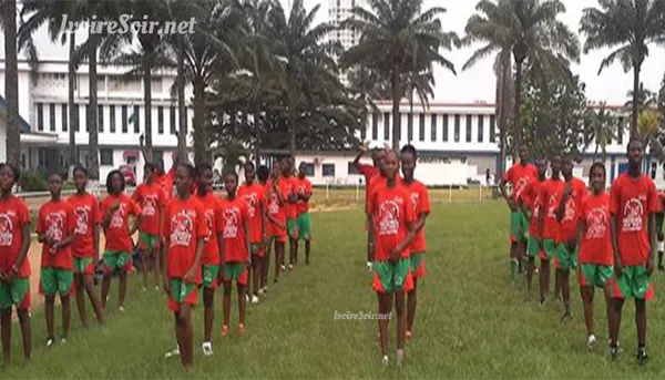 Elèves du Lycée classique d'Abidjan