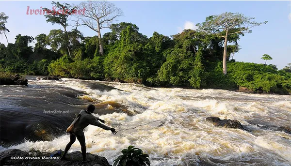 Les chutes de la Nawa