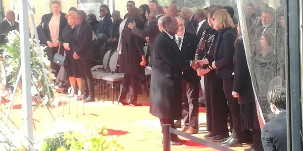 Sainte-Alvère : l’adieu d’Alassane Ouattara aux obsèques de Louise, sa belle-fille